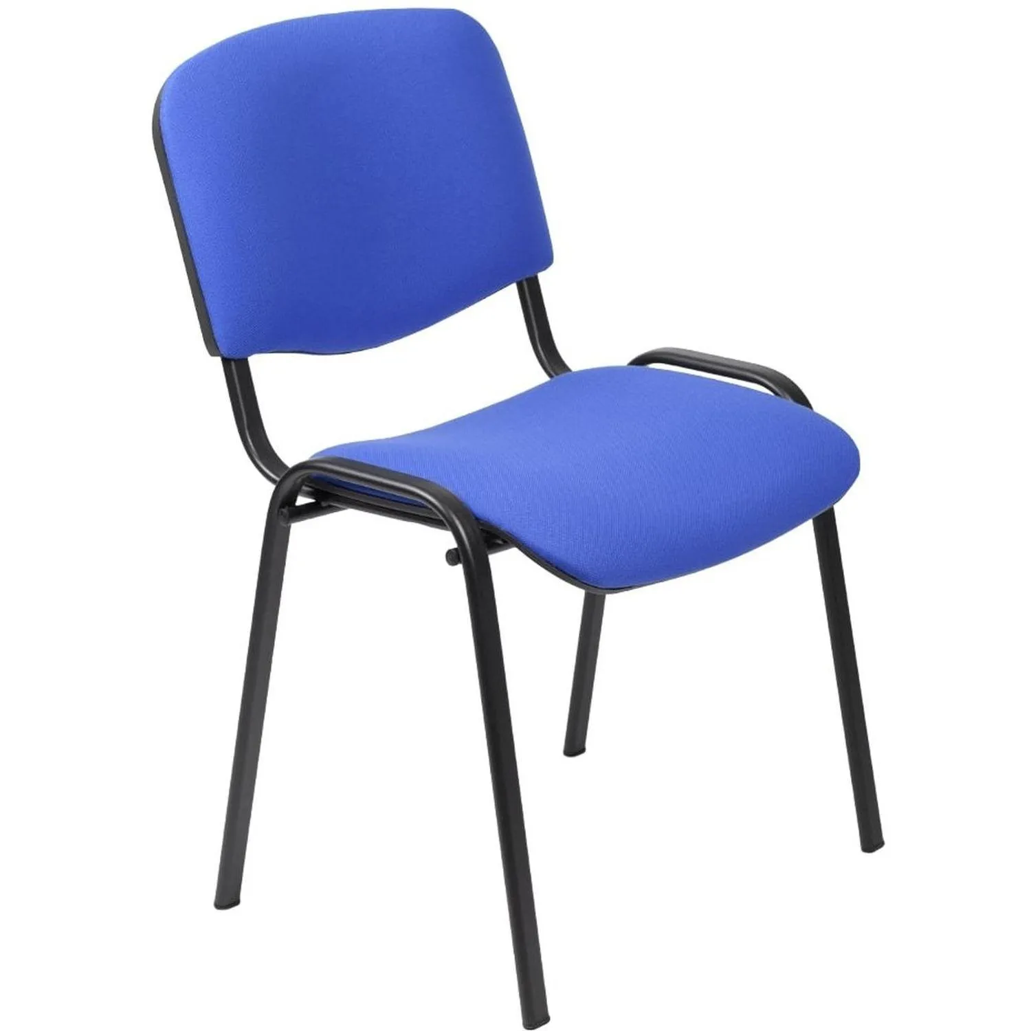 Стул 1L5_UA_EChair Rio(ИЗО/ISO) черн, ткань синий C-6