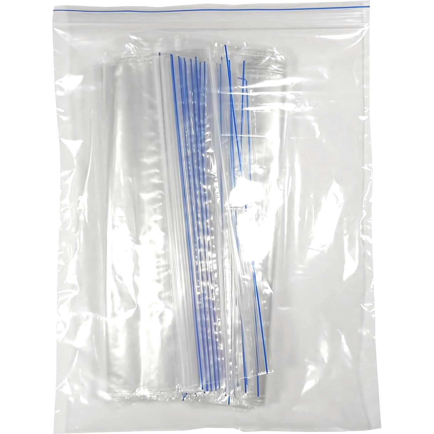 Пакет с замком (Zip Lock) 12х17 см, 100 мкм, 100 шт/уп