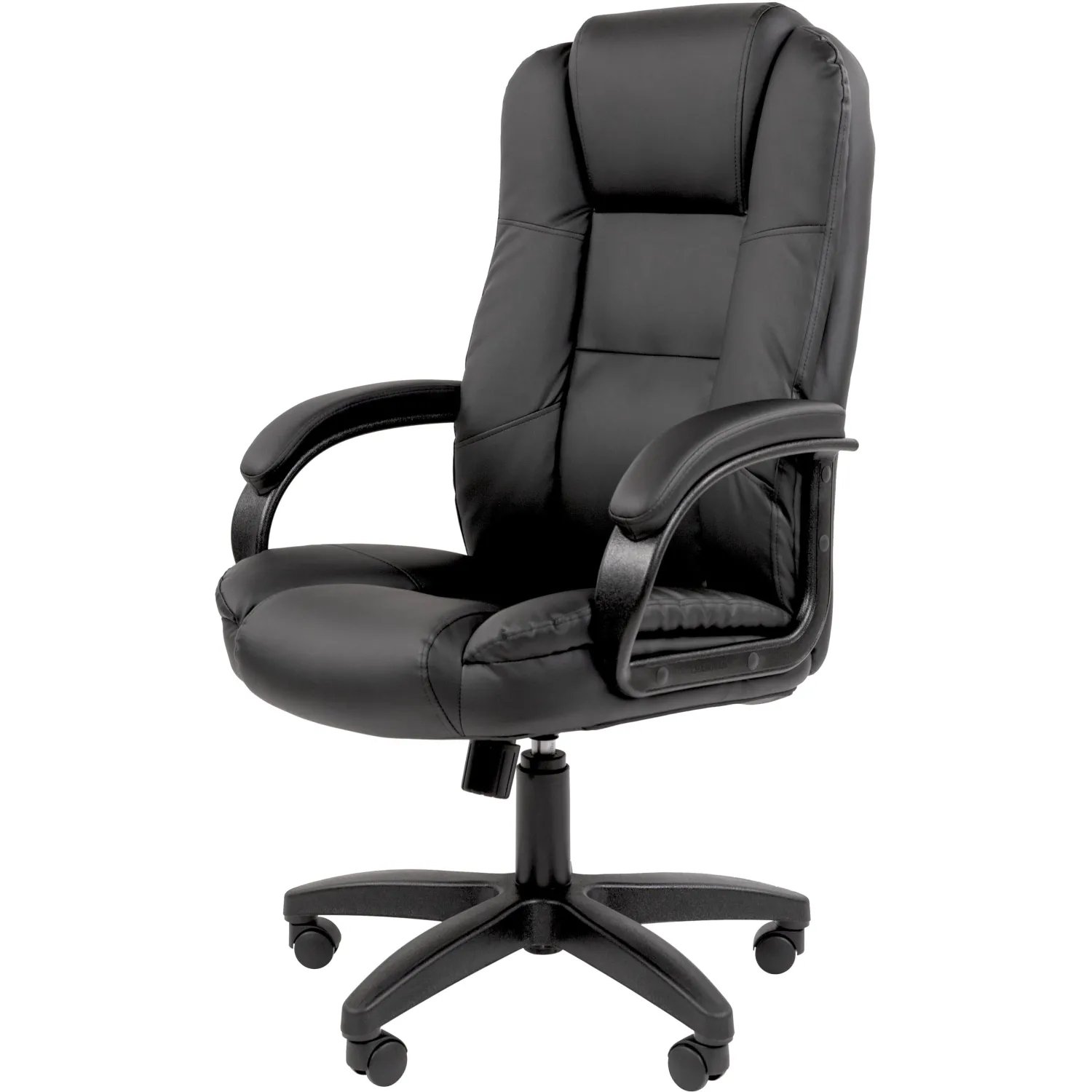 Кресло 1L5_VT_Chairman 600LT чер.пласт экопремиум черный