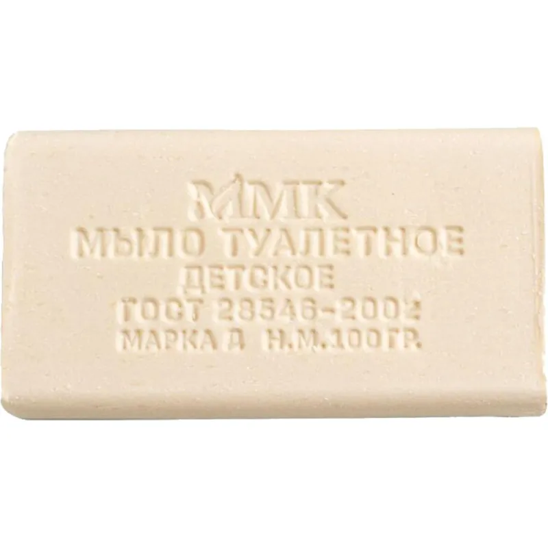 Мыло туалетное Детское без обертки,100 гр марки Детское_НОПЧ
