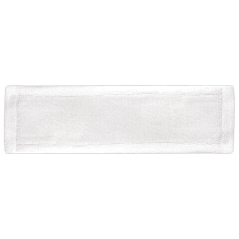 Насадка МОП плоская для швабры/держателя 40 см, уши/карманы (ТИП У/К), микрофибра, LAIMA, 603122