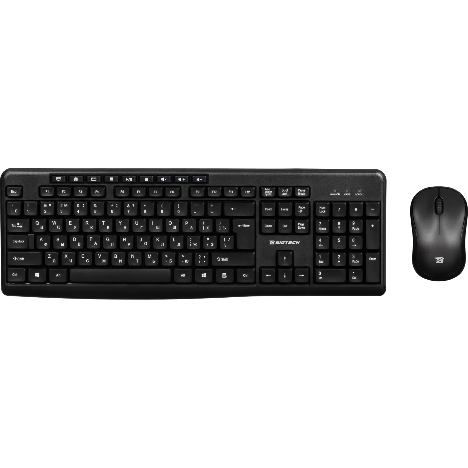 Набор клавиатура+мышь Bigtech BM-MK270, 2068673К