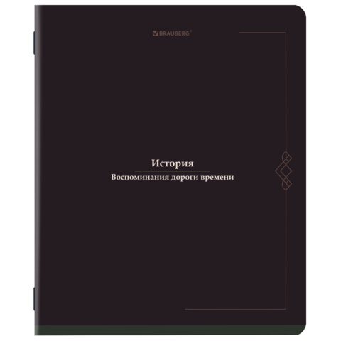Тетрадь предметная VINTAGE 48 л., SoftTouch, ИСТОРИЯ, клетка, подсказ, BRAUBERG, 405155