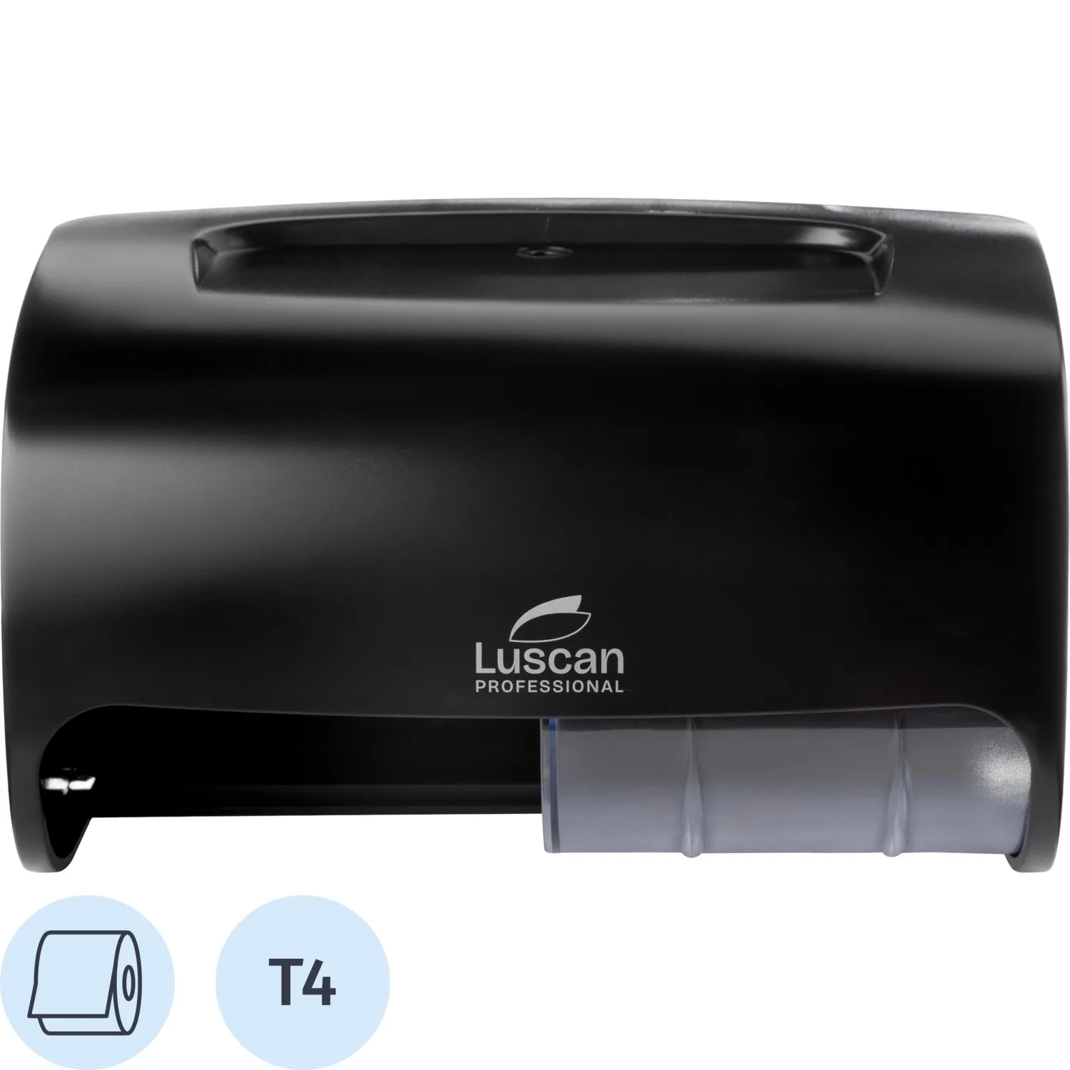 Диспенсер для туалетной бумаги рул Luscan Prof Etalon Doublemini чер 151067, 1653733К