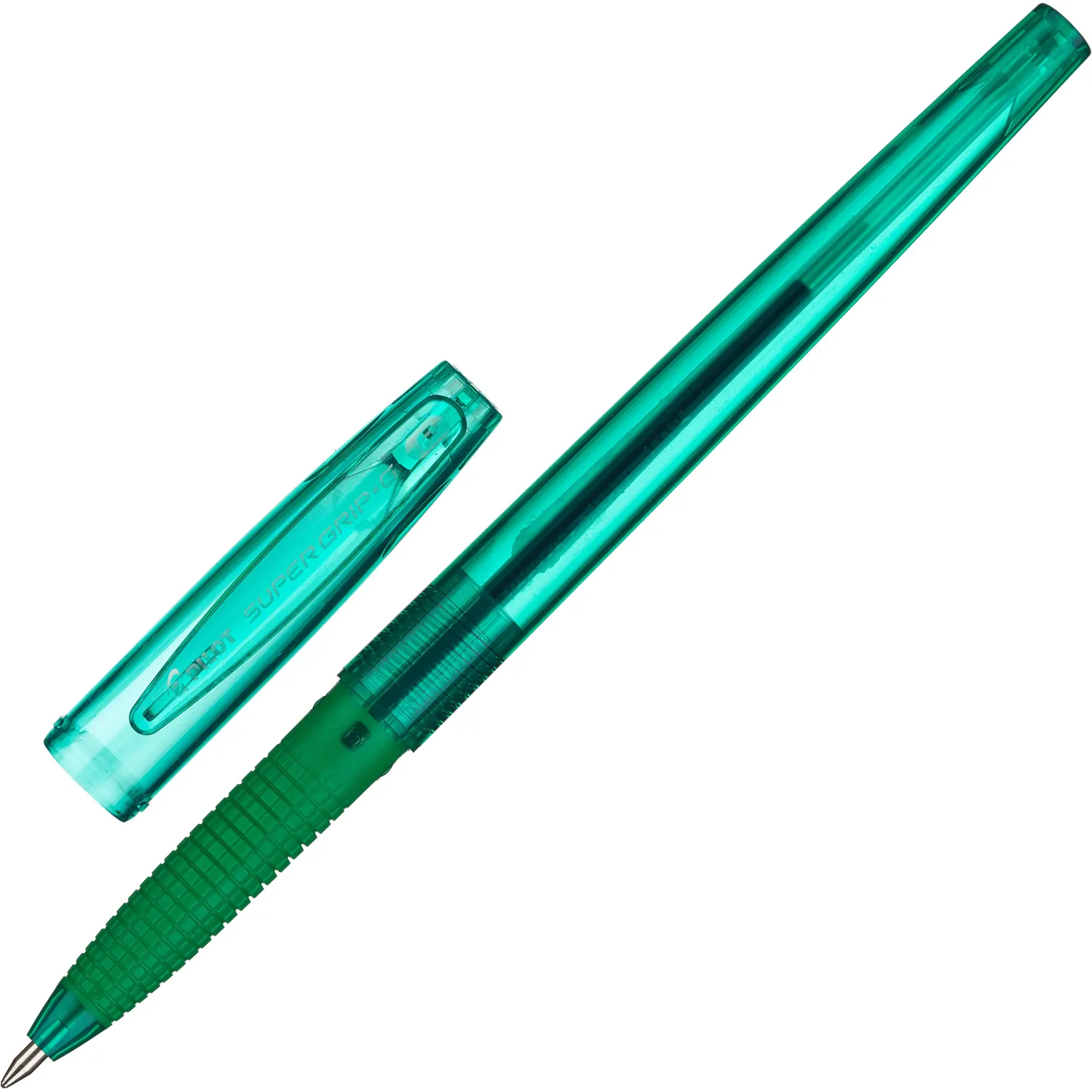 Ручка шариковая неавтомат. PILOTSuperGripG BPS-GG-F-Gрез.манж.зел0,22, 735667К