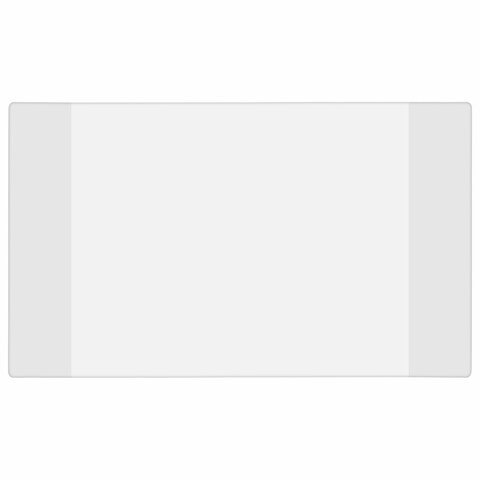 Обложка ПВХ для тетрадей и дневников, ПЛОТНАЯ, 110 мкм, 212х350 мм, прозрачная, 15.14