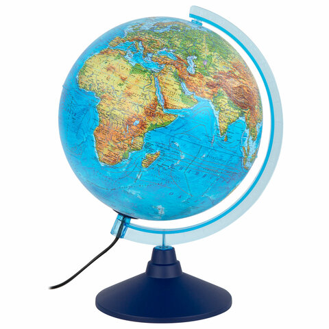 Глобус физический / политический GLOBEN "Классик Евро", 25 см, с подсветкой, Ке012500191