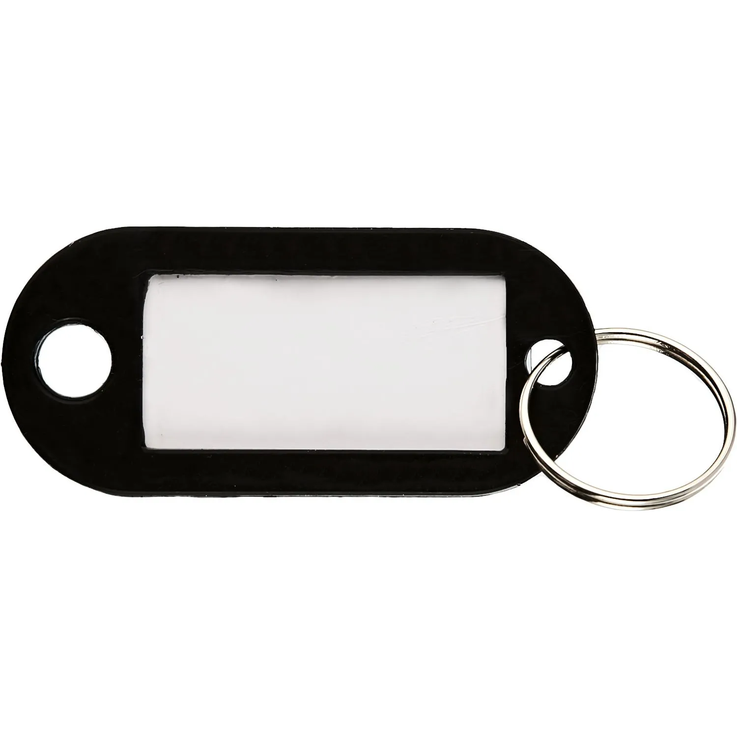 Бирки для ключей 10 шт/уп, черная