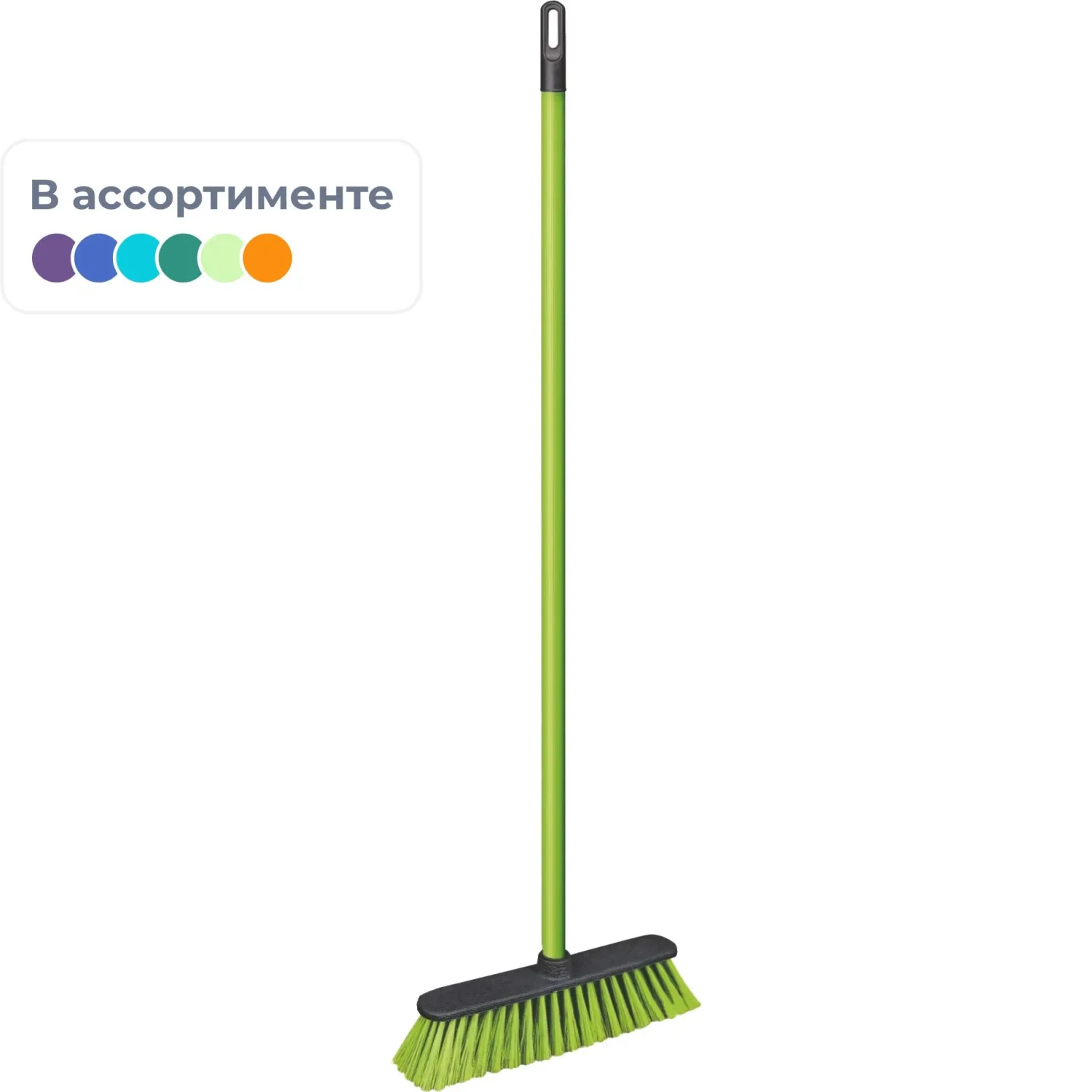 Щетка для пола AZUR с рукояткой 110см 051030, 1499510К