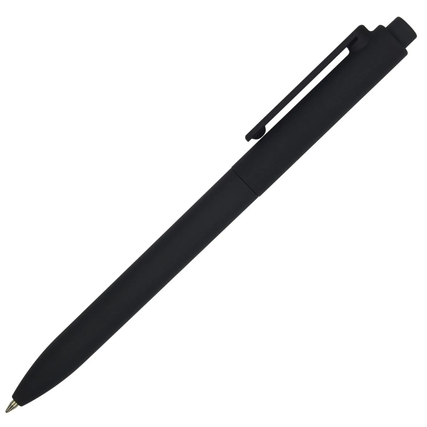 Ручка шариковая автомат. SoftClick.Black 0.7мм синяя 20-0102, 1641247К