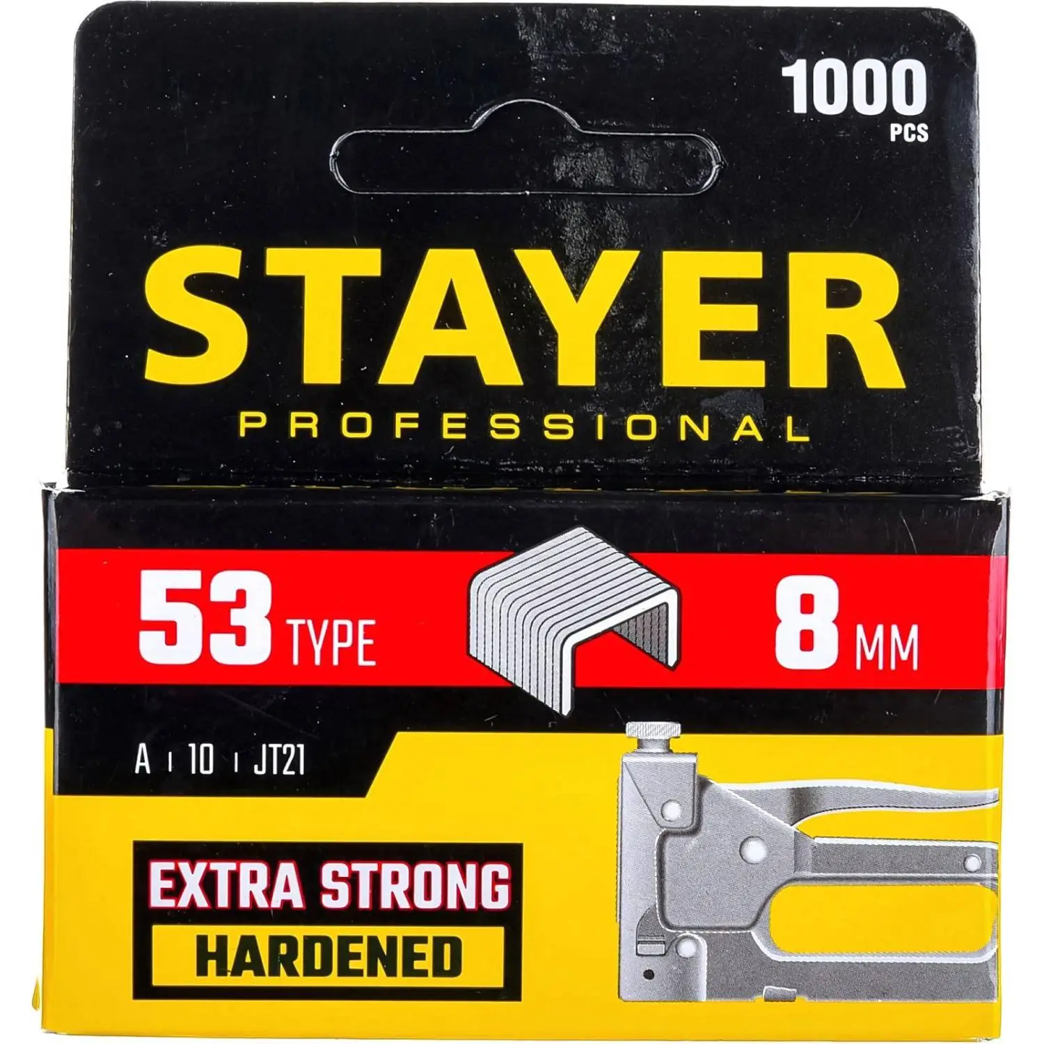 Скобы для степлера 8 мм тип 53 1000 шт STAYER 3159-08_z02, 1245098К