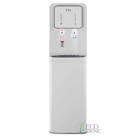 Пурифайер для воды ECOTRONIC A60-U4L напольный, НАГРЕВ/ОХЛАЖДЕНИЕ КОМПРЕССОРНОЕ, 2 крана, белый, 7138