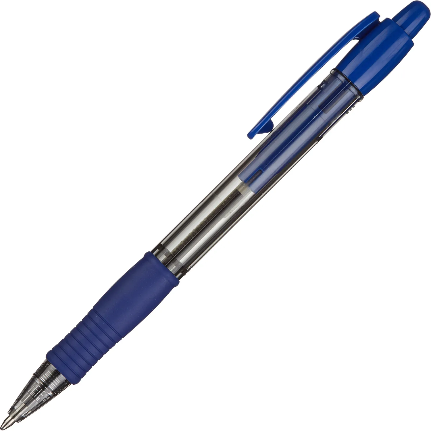 Ручка шариковая автомат. PILOT BPGP-10R-M-L резин.манжет.син 0,25мм, 926663К