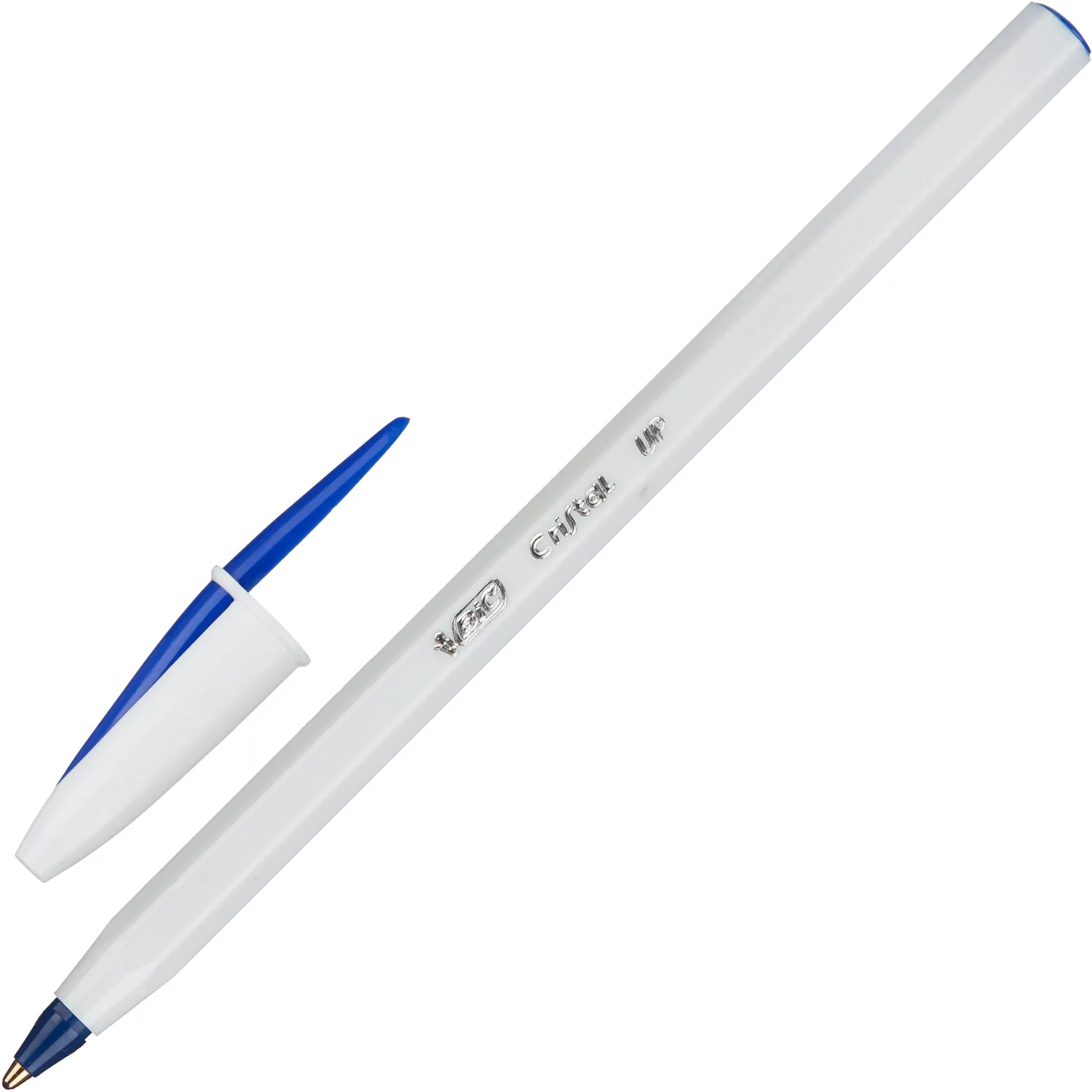 Ручка шариковая неавтомат. BIC Cristal син,бел.корп,масл,0,32мм949879, 843451К