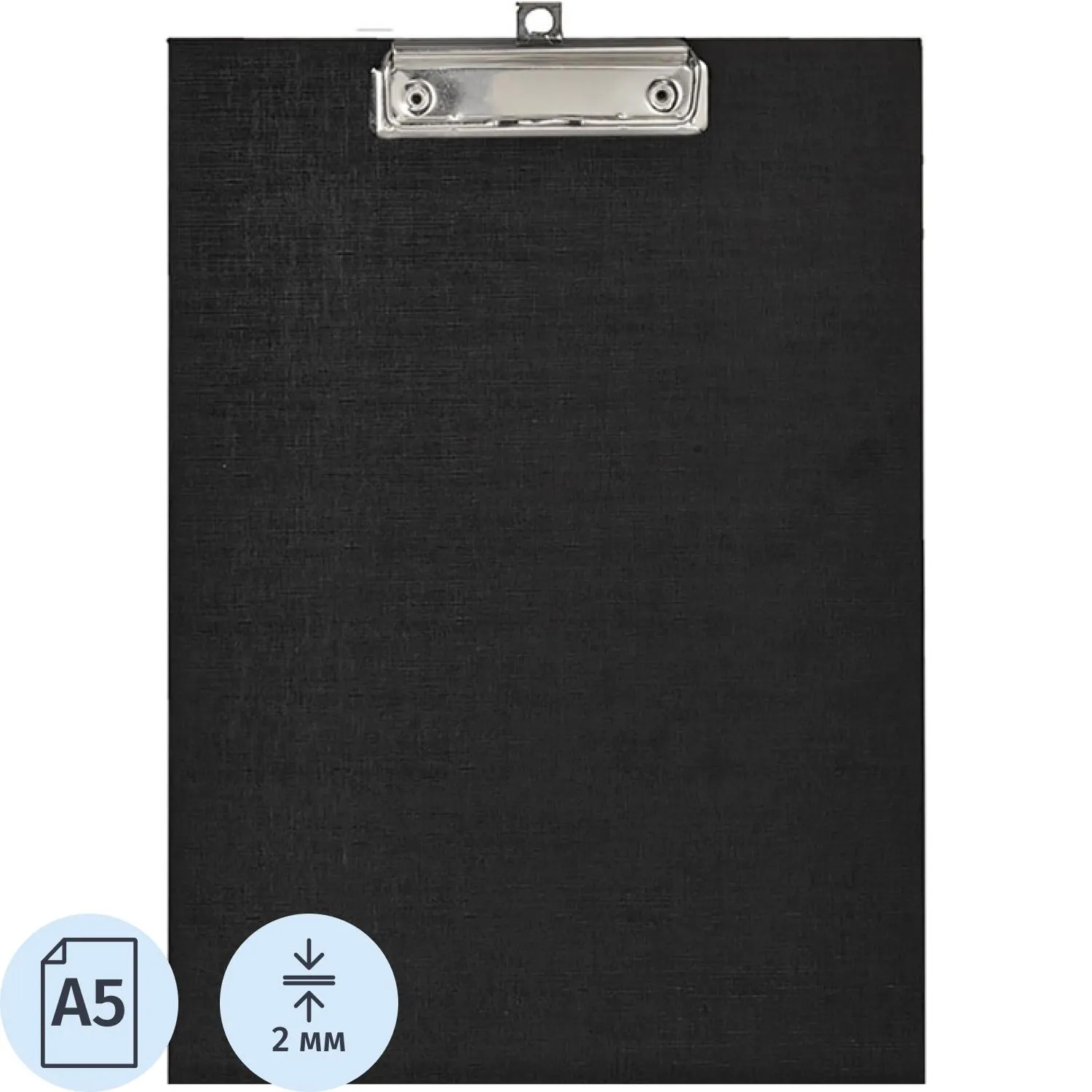 Папка-планшет д/бумаг Attache A5 черный