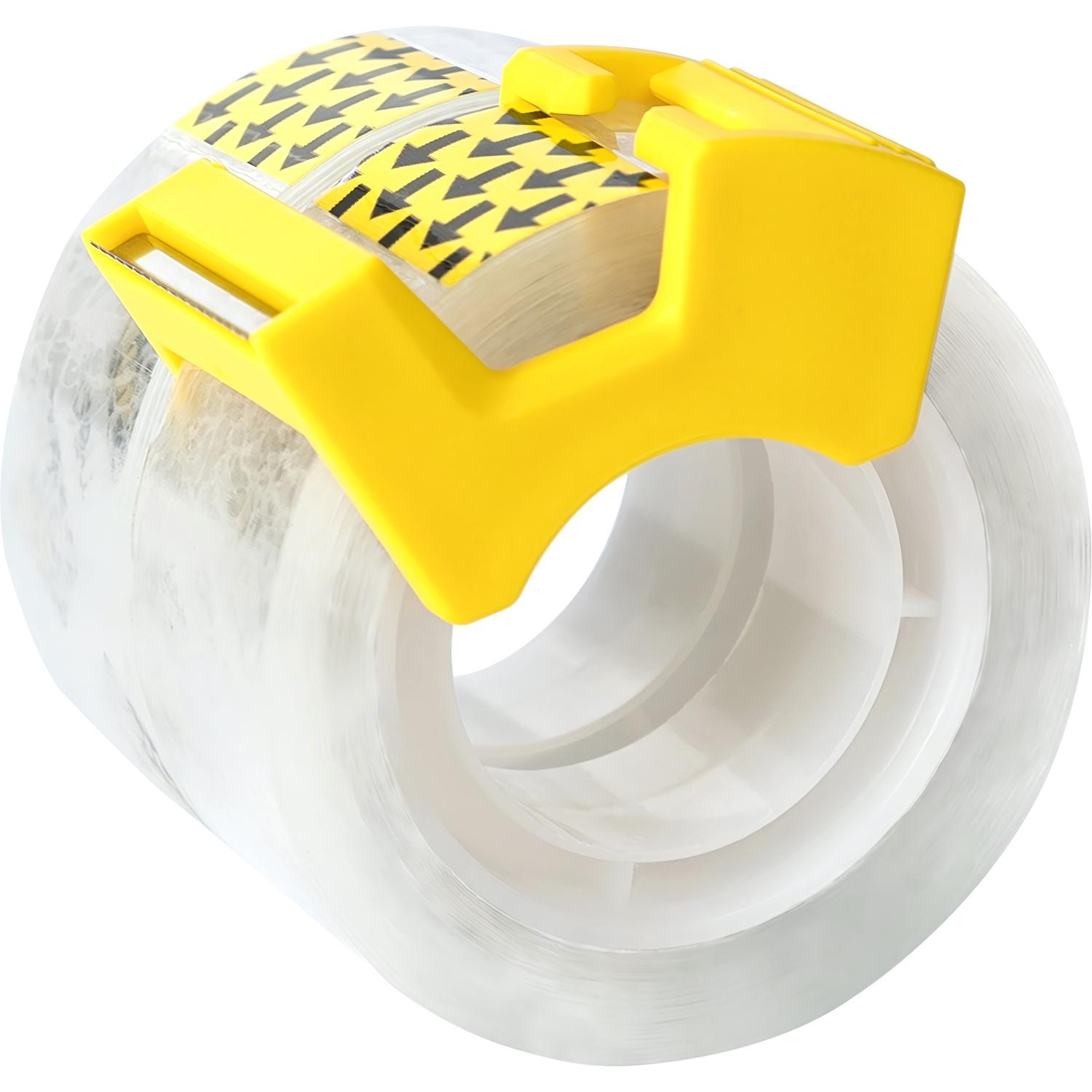 Клейкая лента канцелярская пласт,одност,прозр,18 мм x 18.3 м,2 шт