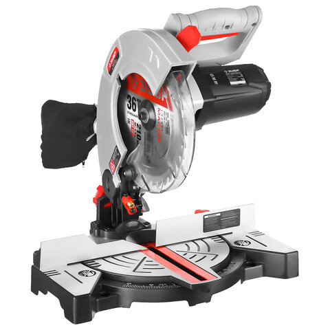 Пила торцовочная 1300 Вт, 5500 об/мин, диск 210х30мм, ЗУБР Мастер ЗПТ-210-1400 Л