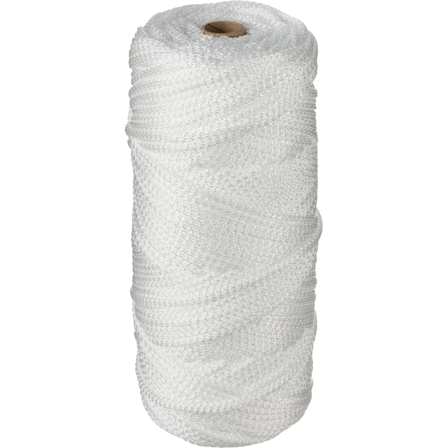 Шнур трикотажный 4мм, 200м белый  Члб