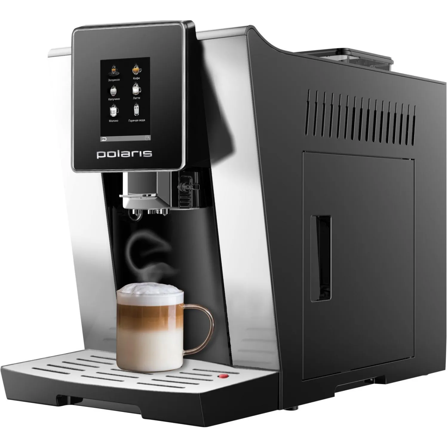 Кофемашина Polaris PACM 2060AC, Серебро