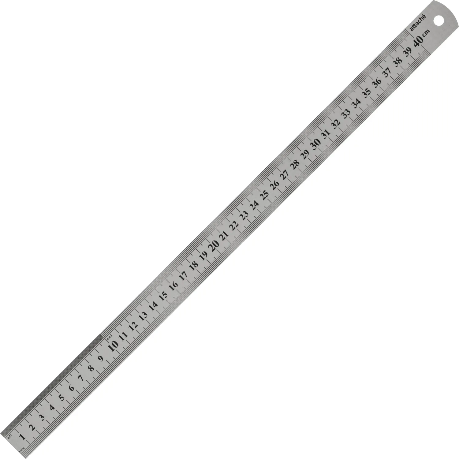 Линейка металлическая 40 см Attache, 514968К