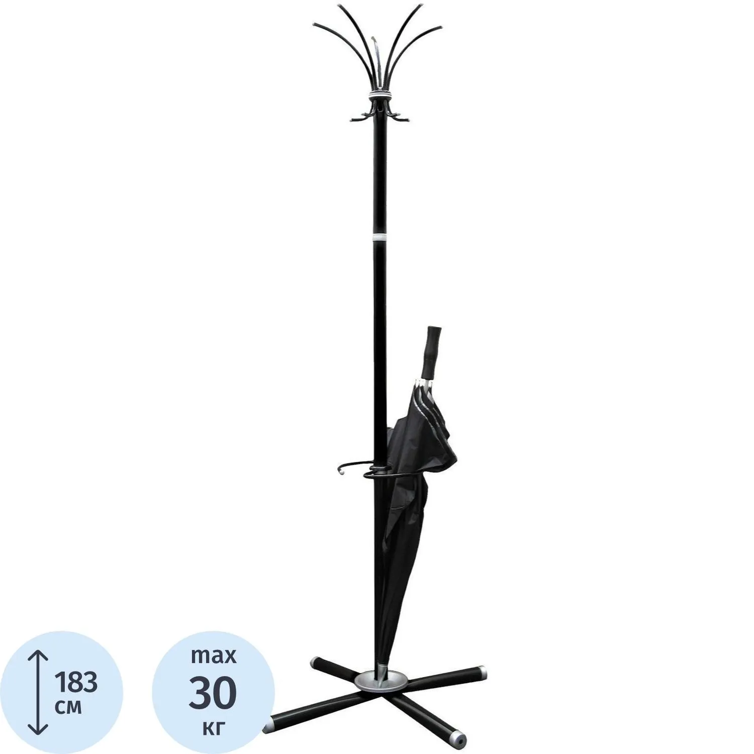 Вешалка TI_напольная Классикс-ТМ3 черная