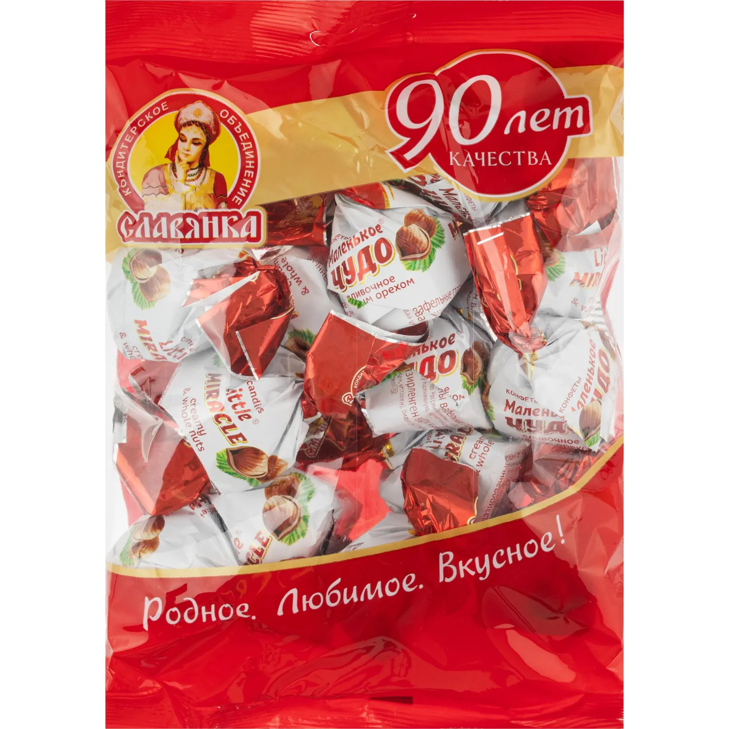 Конфеты шоколадные Маленькое чудо сливочное 206Г