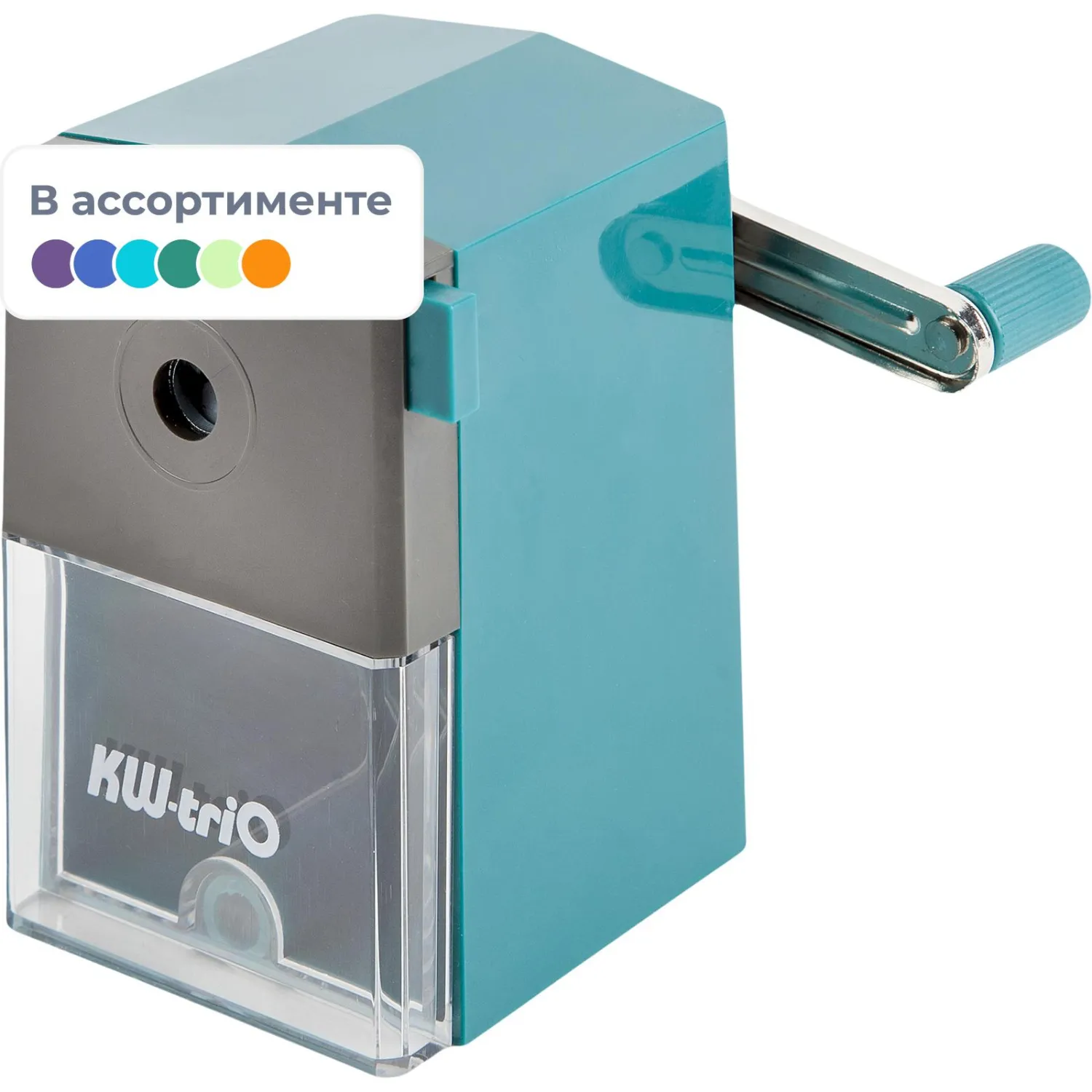 Точилка механическая KW-trio 305A цвет ассорти, 5313К