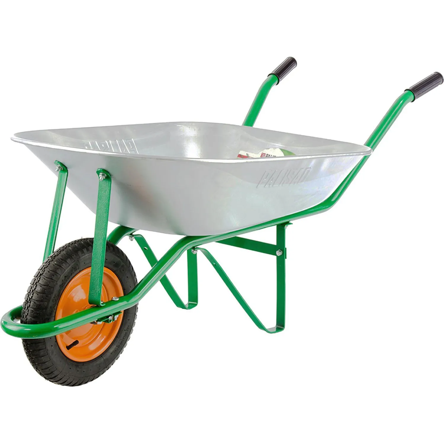 Тачка садовая Palisad грузоподъемность 160 кг объем 78л 689155